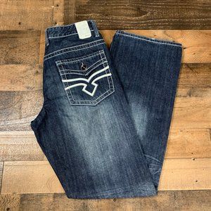 helix relaxed bootcut jeans